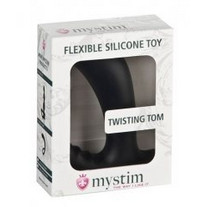 Mystim Twisting Tom Πρωκτικός Δονητής Ασύρματος 13cm Μαύρος