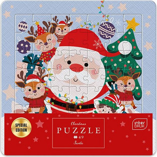 Παιδικό Puzzle interDRUK Xmas Santa 49 Κομμάτια