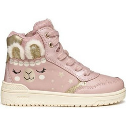 Geox Washiba Παιδικά Sneakers Μποτάκια Ροζ J56HXE0BCKNCA82U