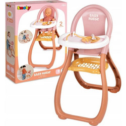 Smoby Baby Nurse Καρεκλάκι Φαγητού για Κούκλα