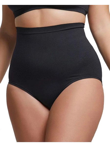 Pompea Vita Κορσές Slip Σύσφιξης χωρίς Ραφές Μαύρος 89624250