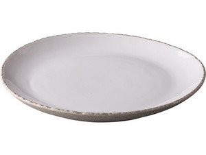 Q Authentic Natural Πιάτα Ρηχά Πορσελάνης 22cm 6τμχ QU18111