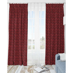 Pennie Παιδική Κουρτίνα με Τρέσα 170x235 Sylvester Bordeaux