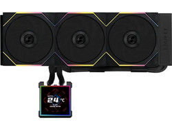 Lian Li Hydroshift II LCD-S 360TL Black Υδρόψυξη CPU 120mm ARGB για Socket 1700 / 1851 / AM4 / AM5