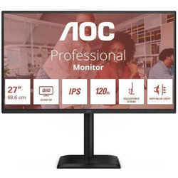 AOC Q27E4U IPS HDR Monitor 27" 2560x1440 QHD 120Hz 4ms