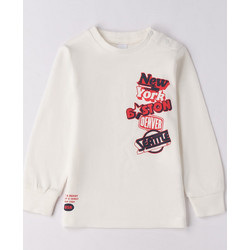 iDo Παιδικό T-Shirt Μακρυμάνικο Λευκό 4F249-0112
