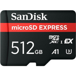 Sandisk Express microSDXC 512GB U3 UHS-I A1 880MB/s