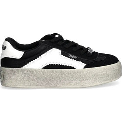 Buffalo Cajo Γυναικεία Sneakers Flatforms Μαύρα 1636570