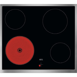 AEG TA64RA00XB Κεραμική Εστία Αυτόνομη με Λειτουργία Κλειδώματος 57.6x51.6cm