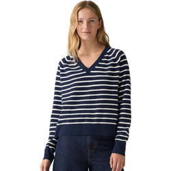 Levi's Tara Γυναικεία Πλεκτή Μπλούζα με V Λαιμόκοψη Navy Μπλε 0046F-0002