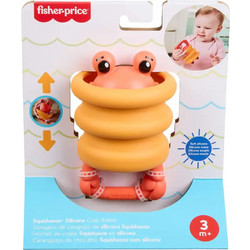 Fisher-Price Squishseas Crab Κουδουνίστρα για 3+ Μηνών