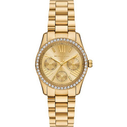 Michael Kors Lexington Γυναικείο Ρολόι με Χρυσό Μεταλλικό Μπρασελέ MK4982