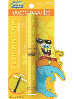Wet n Wild SpongeBob Αδιάβροχη Mascara για Μήκος & Όγκο 6ml