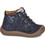 GBB Flexoo Παιδικά Μποτάκια Navy Μπλε Suede με Φερμουάρ & Σκρατς AM611-42