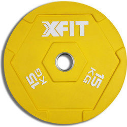 X-Fit Echo Δίσκος Ολυμπιακού Τύπου Bumper 15kg Φ50mm