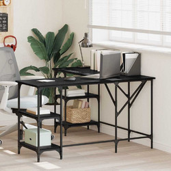 vidaXL Γωνιακό Γραφείο Υπολογιστή Ξύλινο 139x139x75cm 882870