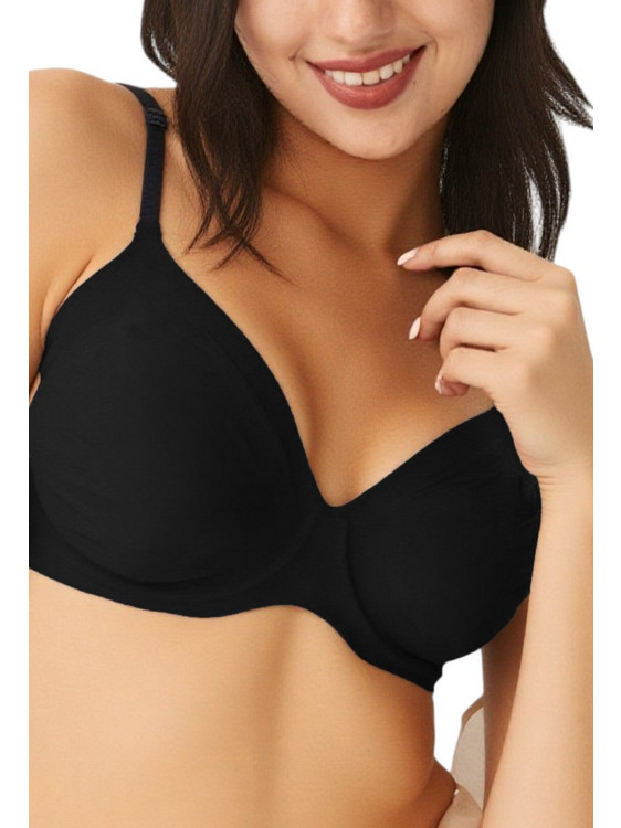 Hanro Σουτιέν Minimizer με Μπανέλα Μαύρο 071942-0199