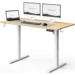 SENSE7 NOJO LIGHT Gaming Γραφείο Ξύλινο Ρυθμιζόμενο Ύψος 120x60x118cm 5902659847935