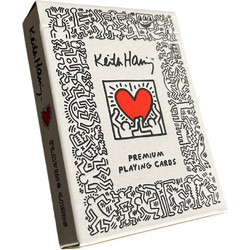 theory11 Keith Haring Τράπουλα Λευκή T1176