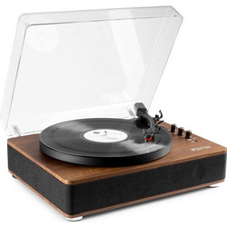 Fenton RP162 Πικάπ με Ηχεία Bluetooth & USB Dark Brown