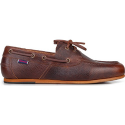 Sebago Ανδρικά Μοκασίνια Boat Shoes Δερμάτινα Καφέ L72131IW-900R