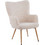 PoliHome Μπερζέρα Μπεζ Lunelle 162911169