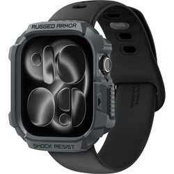 Spigen Rugged Armor V2 Πλαστική Θήκη για Apple Watch 11 / 10 46mm Ανθρακί