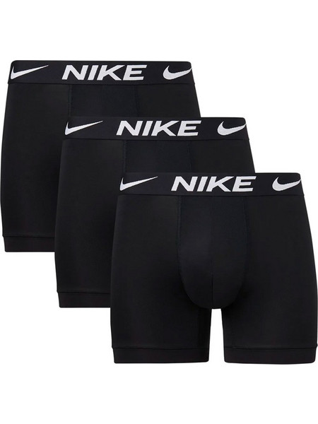 Nike Ανδρικά Μποξεράκια Σετ 3Pack Μαύρα KE1285-001