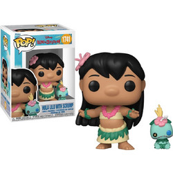 Funko Pop! Disney Lilo & Stitch 1741 Hula Lilo With Scrump