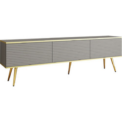 LH-homefurniture Έπιπλο Τηλεόρασης Ξύλινο Μ175xΠ32xΥ30cm OROMDF POROBTVSZMDFGL