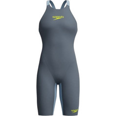 Speedo Αθλητικό Ολόσωμο Μαγιό Ανθρακί 8-1585919136