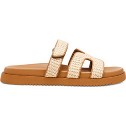 Steve Madden Δερμάτινα Γυναικεία Σανδάλια Μπεζ SM11003028-380