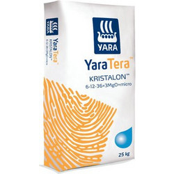 Yara YaraTera Kristalon Orange Κρυσταλλικό Υδατοδιαλυτό Λίπασμα 6-12-36 25kg