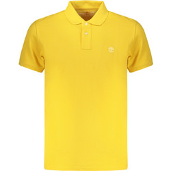 Timberland Ανδρική Μπλούζα Polo Κοντομάνικη Κίτρινη TB0A6VDP714