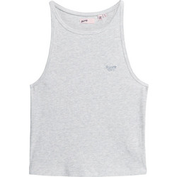 Superdry Γυναικείο Αθλητικό Crop Top Γκρι W6011890A-5WB