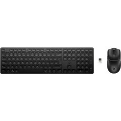 HP 490C Black Ασύρματο Σετ Πληκτρολόγιο & Ποντίκι