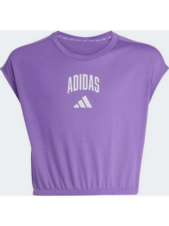 Adidas Παιδικό T-Shirt Αμάνικο Μωβ KD5929