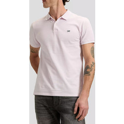 Lee Ανδρική Μπλούζα Polo Κοντομάνικη Ροζ 112376458