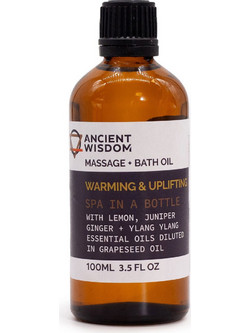 Ancient Wisdom Warming & Uplifting Λάδι Μασάζ 100ml