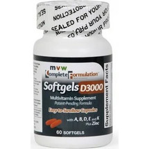 MVW Complete Formulation D3000 60 Μαλακές Κάψουλες