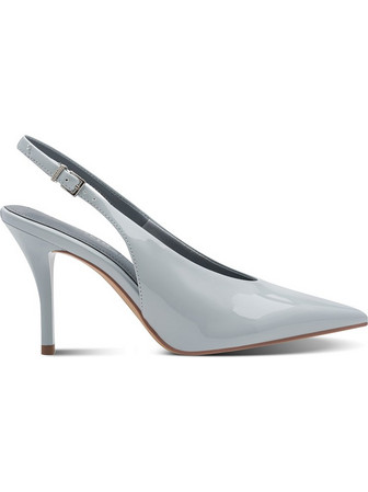 Tamaris Γόβες Slingback Λουστρίνι με Τακούνι Στιλέτο Γαλάζιες 1-29622-46-800