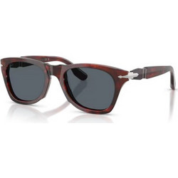 Persol PO8001S 1242R5 Γυναικεία Γυαλιά Ηλίου Πεταλούδα Κοκάλινα Καφέ με Μαύρο Φακό