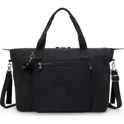 Kipling New Art Τσάντα Αλλαξιέρα Ώμου & Χειρός Μαύρη