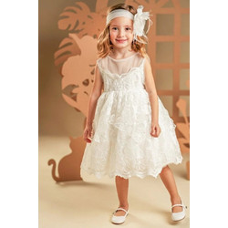 Baby Bloom Βαπτιστικό Φόρεμα 2τμχ 126-126