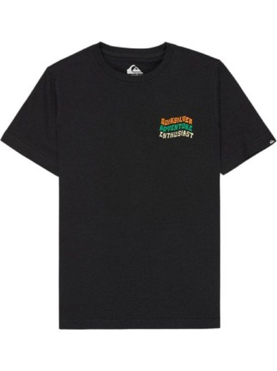 Quiksilver Παιδικό T-Shirt Κοντομάνικο Μαύρο EQBZT04966-KVJ0
