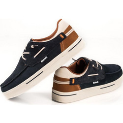 Refresh Ανδρικά Μοκασίνια Boat Shoes Καστόρινα Navy Μπλε 175530