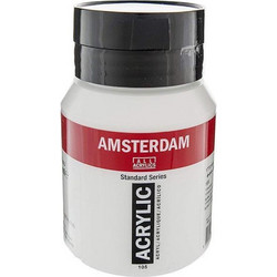 Royal Talens Amsterdam 105 Titanium White Ακρυλικό Χρώμα Ζωγραφικής 500ml