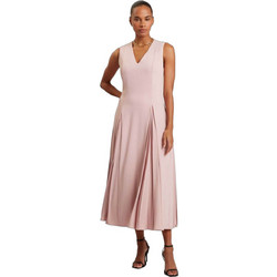 Ted Baker Carneli Midi Καλοκαιρινό Φόρεμα για Γάμο / Βάπτιση Ροζ 283568