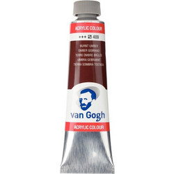 Royal Talens Van Gogh 409 Burnt Umber Ακρυλικό Χρώμα Ζωγραφικής 40ml