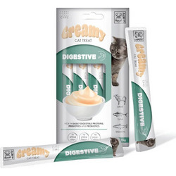 M-Pets Creamy Digestive with Lamb, Tuna & Salmon 4x15gr